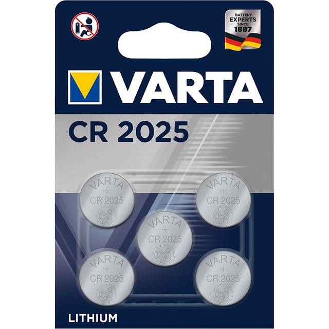 CR 2025 Bli.5 - Battery Button cell 160mAh 3V CR 2025 Bli.5