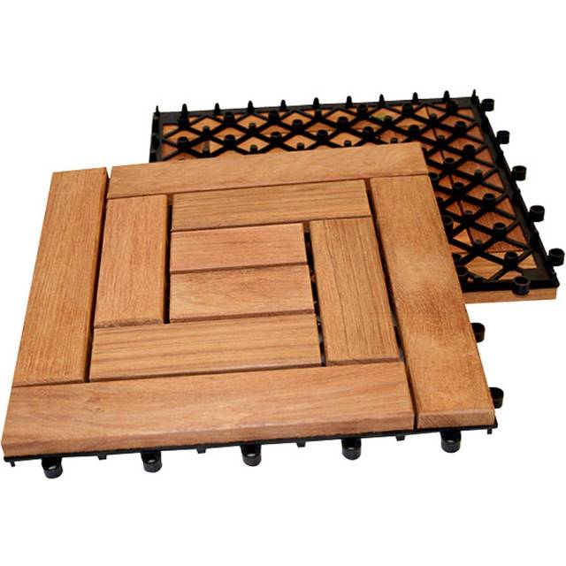 Trall Teak Deltaplattan C 30×30