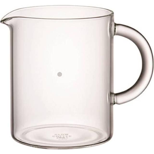 KINTO SCS Coffee Jug 2cups with Heat Resistant Microwave and Dishwasher Safe 27655 Scale, Glass, ren