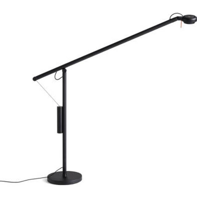 HAY Fifty-Fifty Mini bordslampa Soft black - Svart