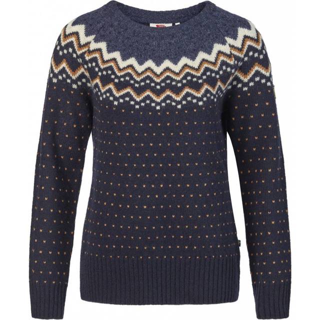 Fjällräven Övik Knit Sweater W - Dark Navy