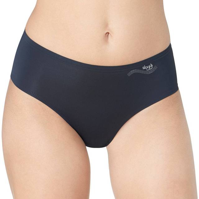 Sloggi Zero One Midi-trosor för kvinnor, Black, S