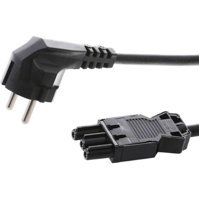 Bachmann 375.075 Anslutningskabel Svart 2.00 m