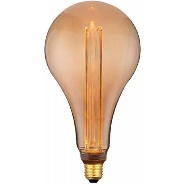 LED E27 3-Steg DIM Stor 165mm 1800K 200lm 2W(20W) Amber