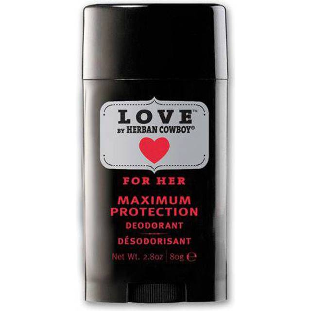 Herban Cowboy Maximum Protection Deodorant for Her - Love 2.8 oz