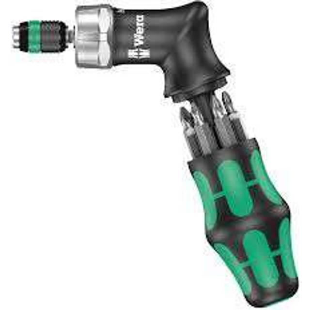 Wera 5051031001 Kraftform Kompakt Ratchet Bit Holder Set of 13 PH/PZ/TX