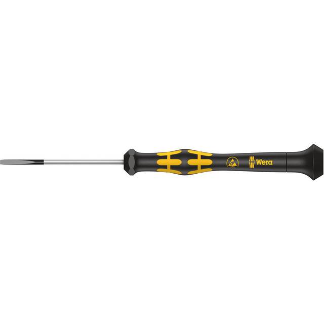 Wera 05030101001 1578 A ESD Kraftform Micro Screwdriver Slotted 0....