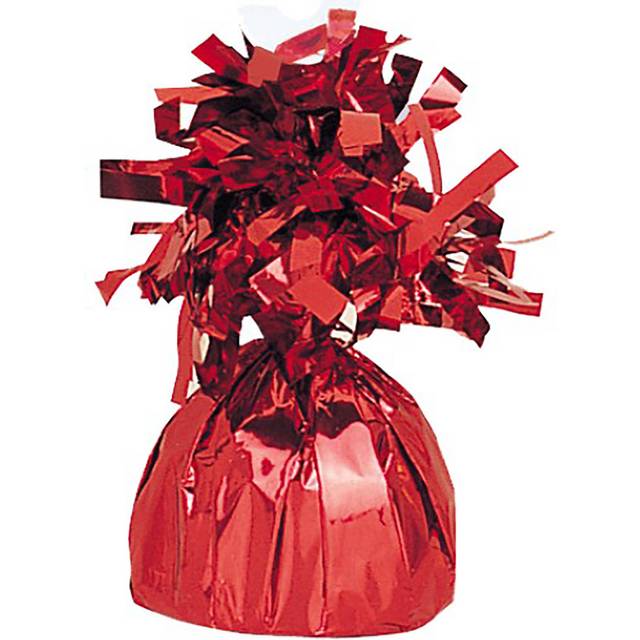 Ballongewicht rot, 13cm, Luftballon-Gewicht als Ballonbeschwerer, 1 Stk