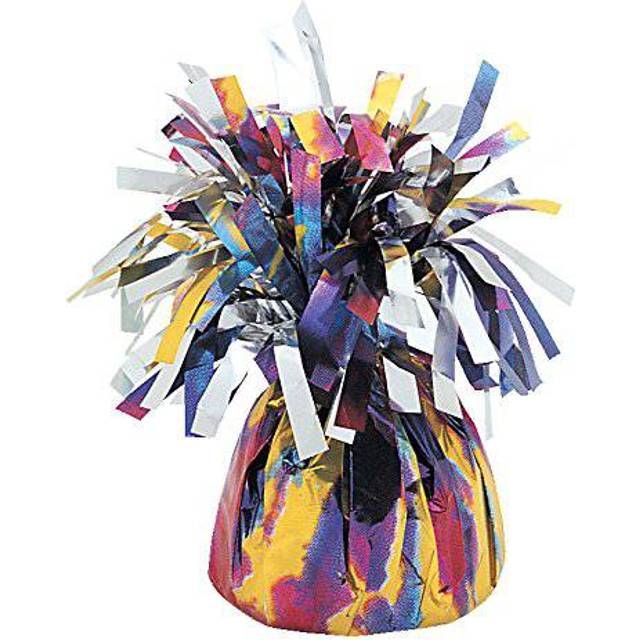 Ballongewicht Sterne, Folie, 14 cm, sehr dekorativ, mit Schlaufe