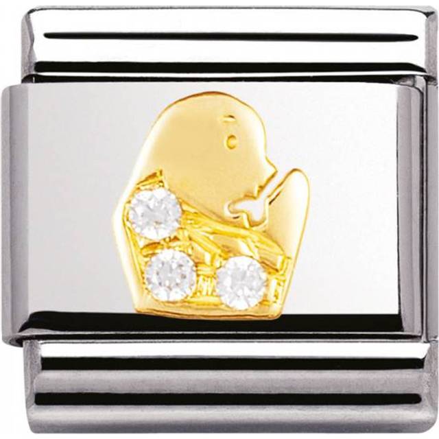 Composable Classic Zodiac Gold Zirconia Virgo Link 030302/06