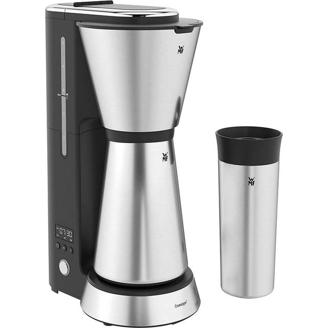 Kitchen Minis Aroma Kaffemaskin Thermo to-go - Rostfritt stål / svart
