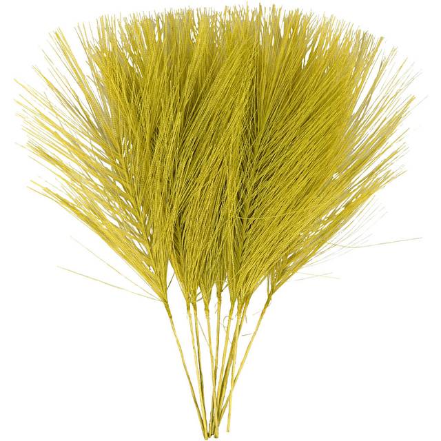Artificial feathers Pack of 10 Light green