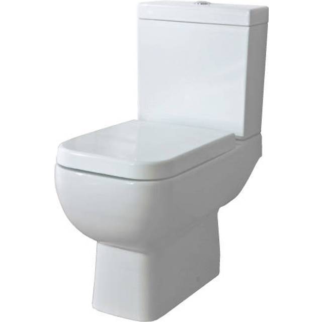 RAK Series 600 Close Coupled Toilet with Wrap Over Seat Large Image