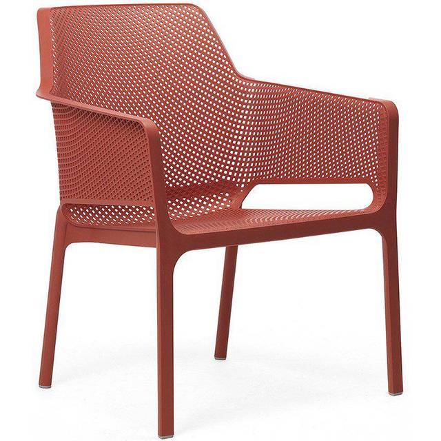 Brafab Net fåtölj Korallröd 69 x 71 cm