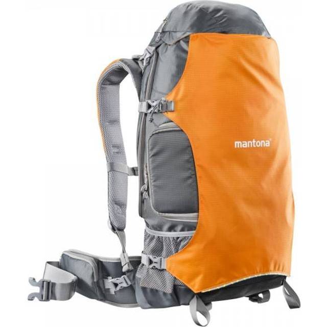 Mantona elementsPro 40 camera backpack - Professional outdoor camera backpack with customisable inner compartments, plenty of storage space for cam...