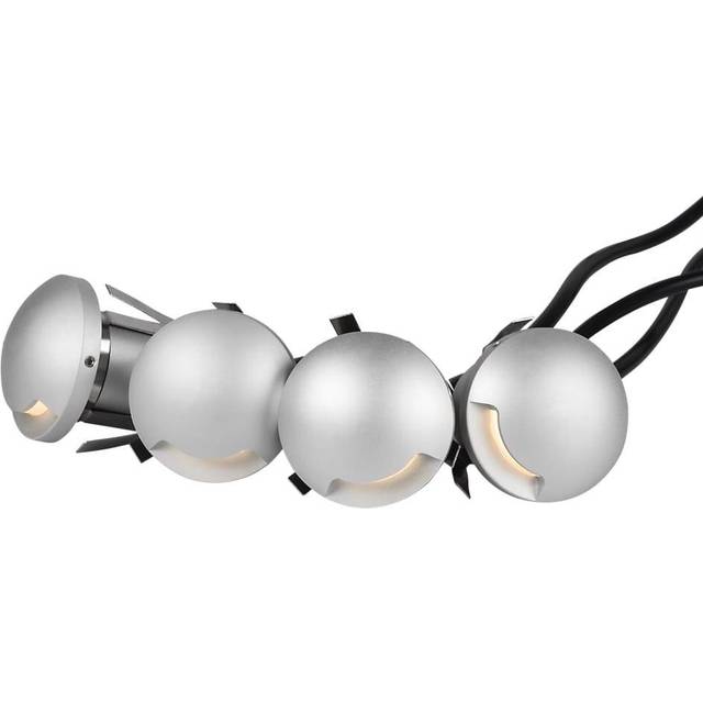 Hide-a-Lite Steplight Garden Kit Trappstegsbelysning aluminium, 3000 K
