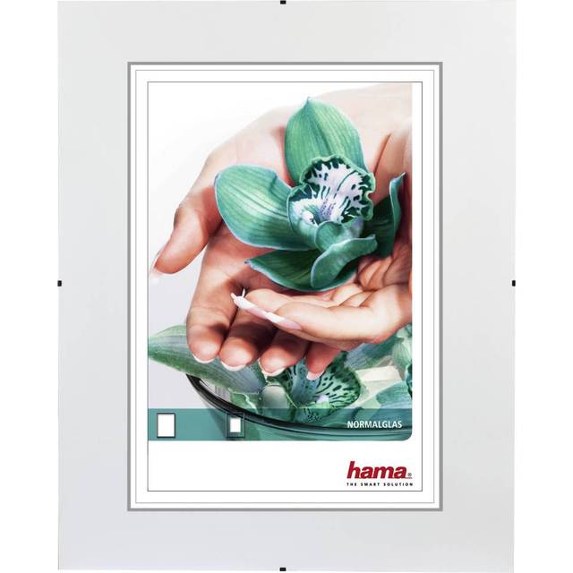 Hama Clip-Fix Frameless Picture Holder, normal glass, 20 x 30 cm