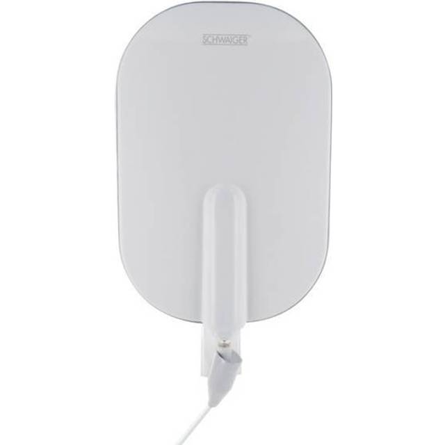 Schwaiger DTA4000 Aktiv DVB-T/T2-antenn Utomhus Amplifiering: 36 dB Vit