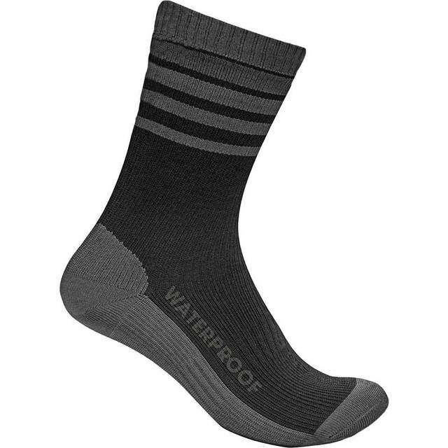 GripGrab Merino-Lined Vattentäta Vinterstrumpor Black S