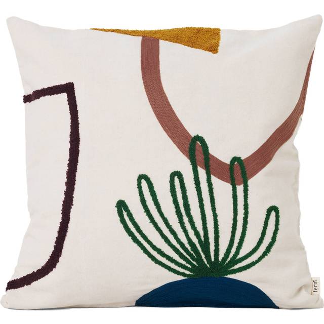 Ferm Living Mirage kudde 50x50 cm Island