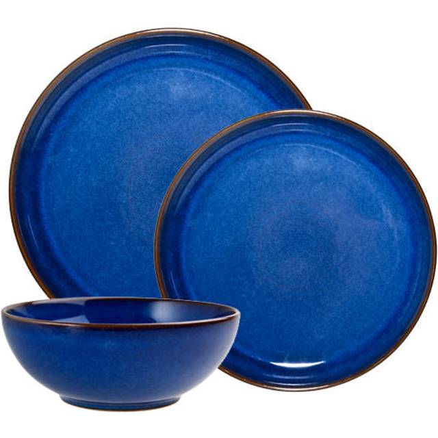 Denby Imperial Blue 12 Piece Coupe Set