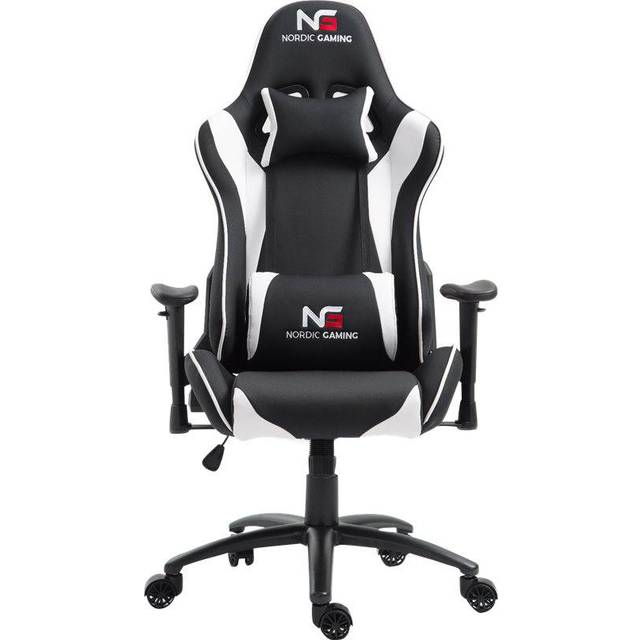 Nordic Gaming Racer Gamer stol - Hvid