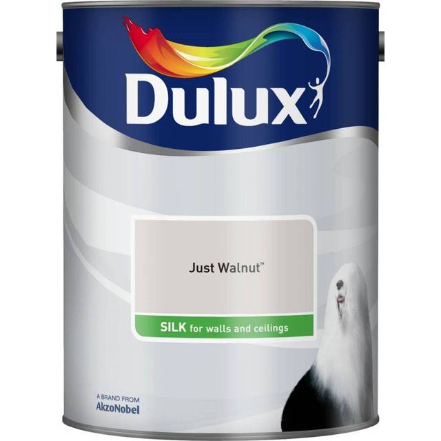Dulux Silk Emulsion Paint, 2.5L, Nutmeg White