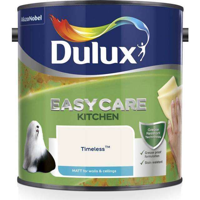 Dulux Easycare Kitchen Matt Paint, Timeless, 2.5 Litre