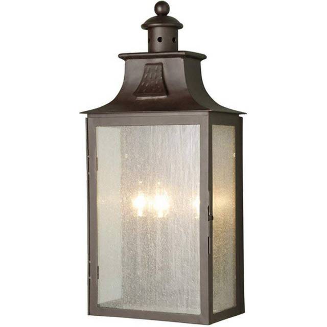 Elstead BALMORAL Balmoral Large Half Lantern Old Bronze