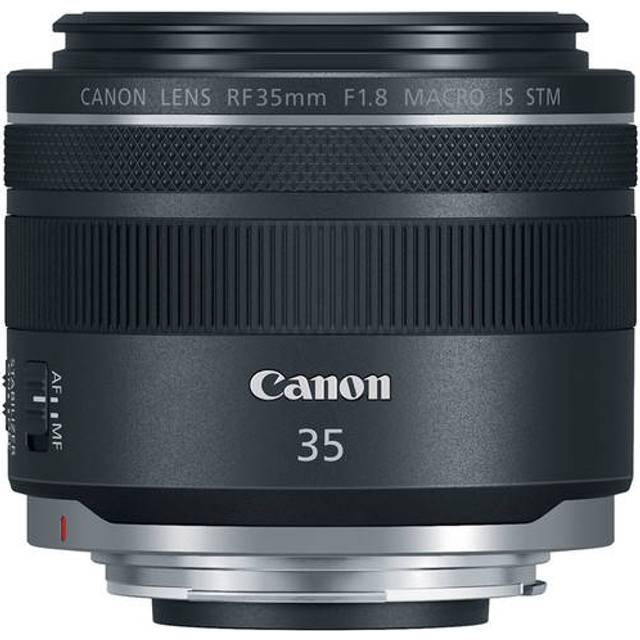 Canon RF 35mm f/1.8 IS Macro STM Camera Lens in Black