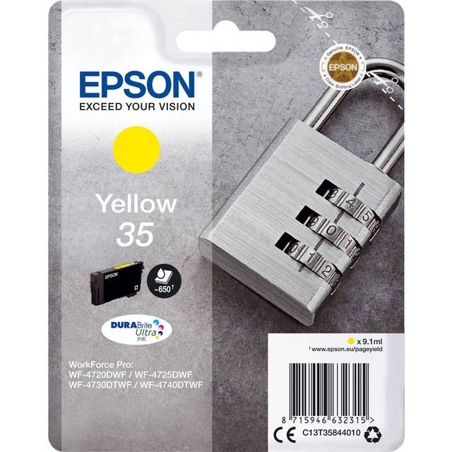 Epson T358440 Original Yellow Epson 35 Ink Cartridge (T3584) Printer Cartridge