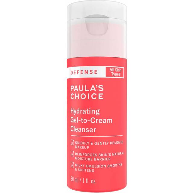 Paula's Choice Defense Hydrating Gel-to-cream Cleanser - Travel-size - 30 Ml