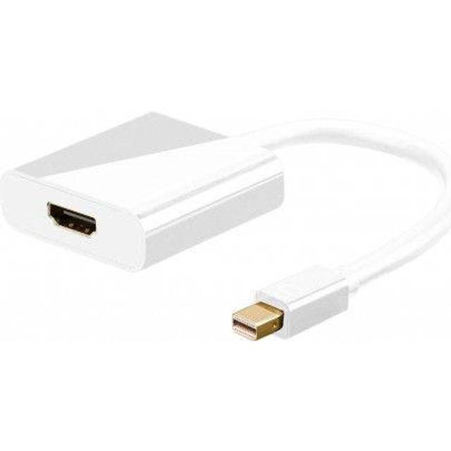 mini DisplayPort till HDMI™ adapterkabel 1,2 mini DisplayPortmale 0,1 m