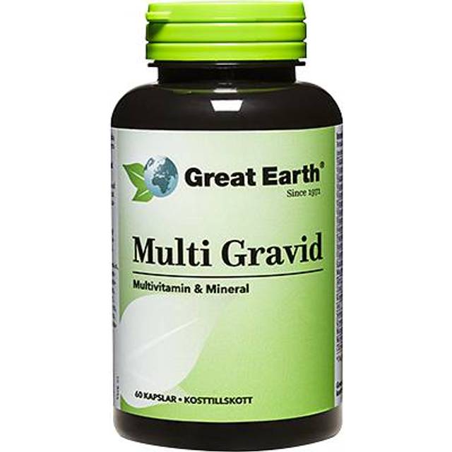 Great Earth Multi Gravid 60 kapslar