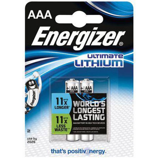 Energizer 632962 Ultimate AAA Batteries (Pack-2)