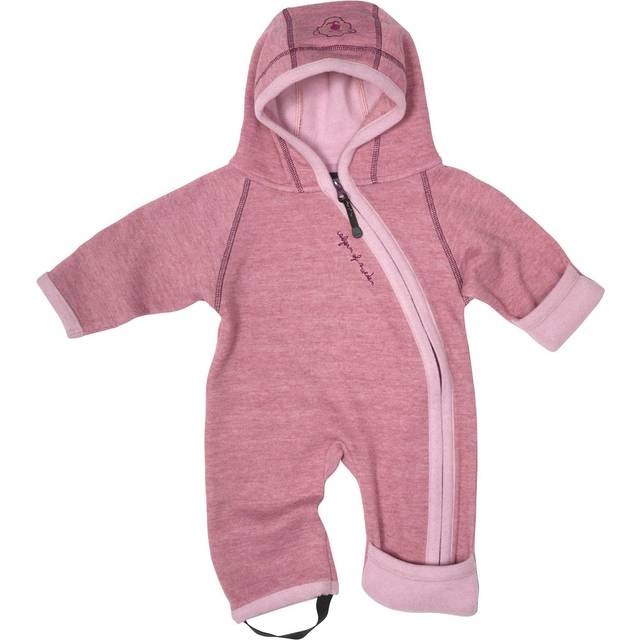 Isbjörn Of Sweden Woolly Onesie Dusty Pink | Rosa | 80/86 cm