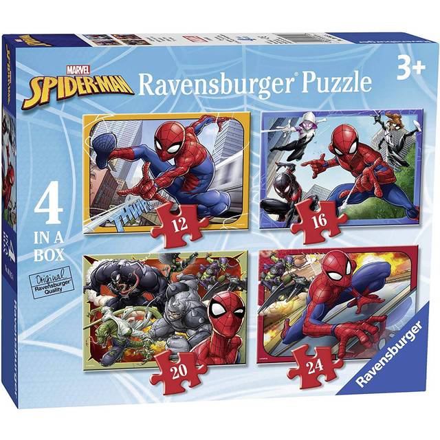 Ravensburger Spider Man Set of 4 Jigsaw Puzzles
