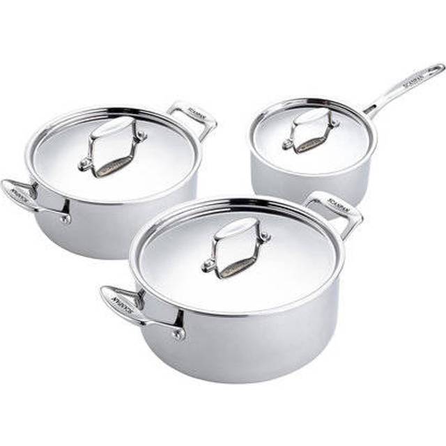 Fusion 5 Grytset 3-delar - Silver
