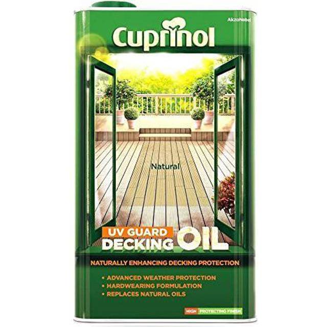 Cuprinol 5122411 UV Guard Decking Oil Natural Oak 2.5 Litre