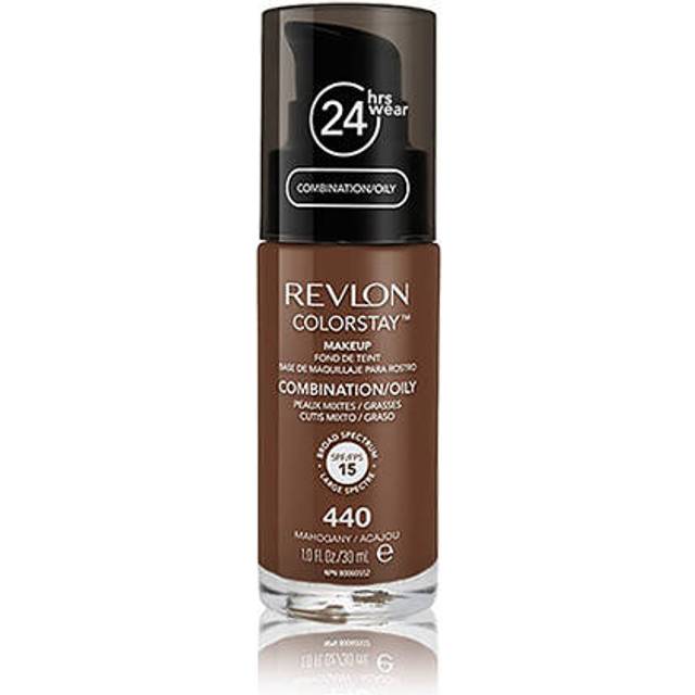 Revlon Colorstay Makeup Foundation Oily/Combination Skin SPF15 #440 Mahogany