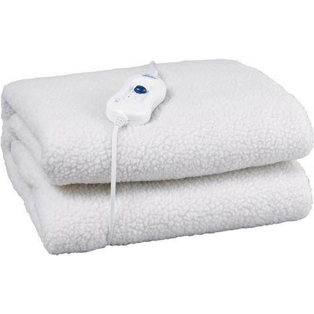 (Double) Silentnight Teddy Fleece Electric Blanket Easy Fit