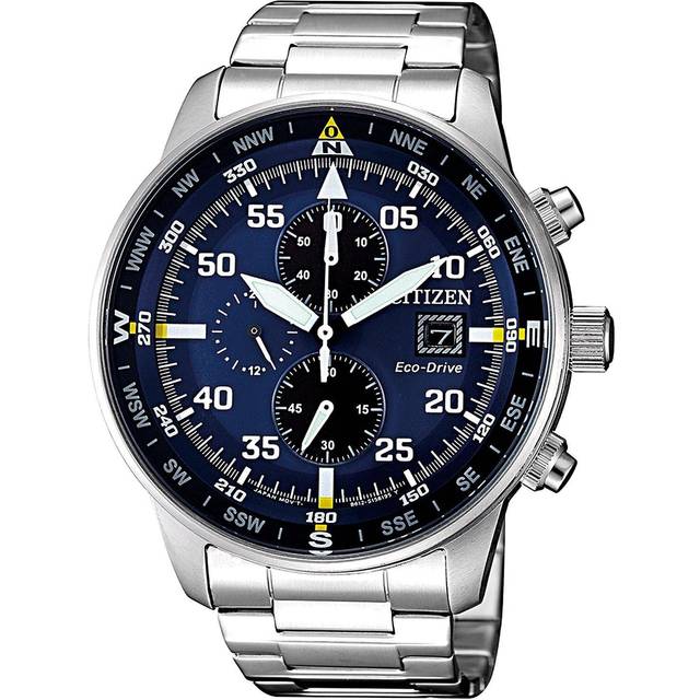 Citizen CA0690-88L Eco-Drive Chronograph Herrenuhr 44mm 10ATM