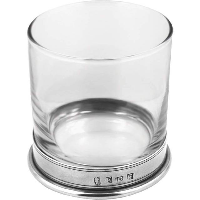 English Pewter Co Vogue Single Whisky Glass Tumbler - Engrave with a personalised message