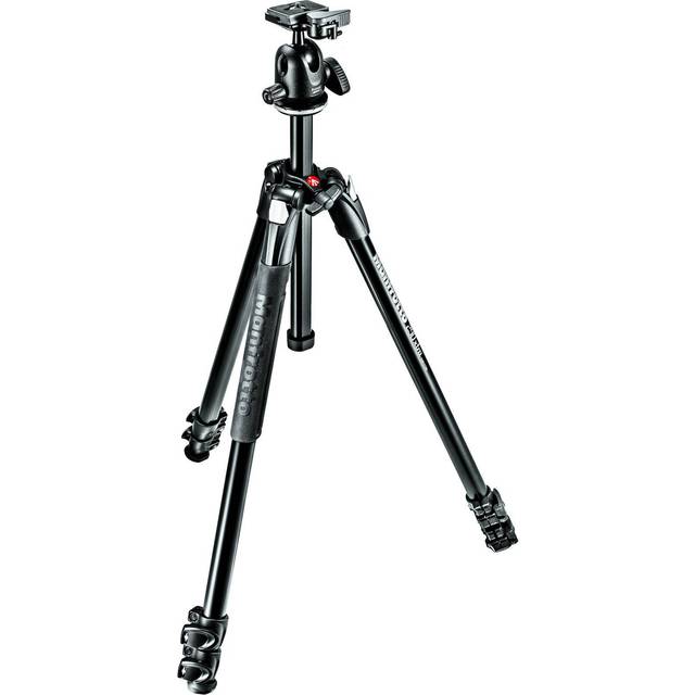 Manfrotto mk290 x ta3 bh-stativ med kulhuvud, svart