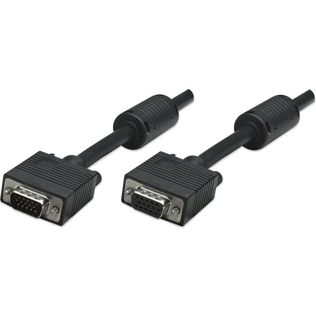 Manhattan 317726 5 M Svga Video Cable for Monitor Desktop Computer Notebook 317726