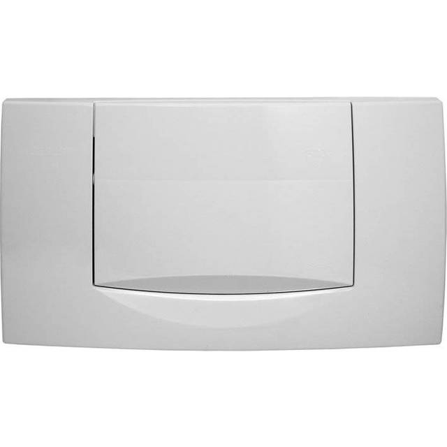 Geberit - Flush plate 200F for stop-and-go flush, White alpine (115.222.11.1)