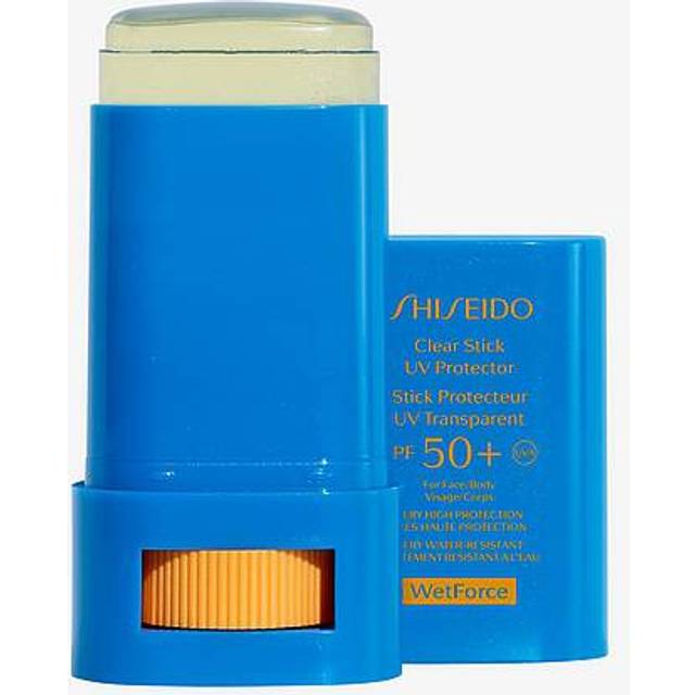 Shiseido, Sun Clear Stick Uv Protector For Face & Body Spf50+ 15 Gr, Solkräm, Mångfärgad, U, Unisex-Vuxen