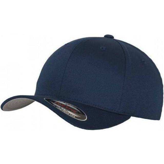 Flexfit 6277 ullig unisex kammad keps, Marinblått Xsp, S-M