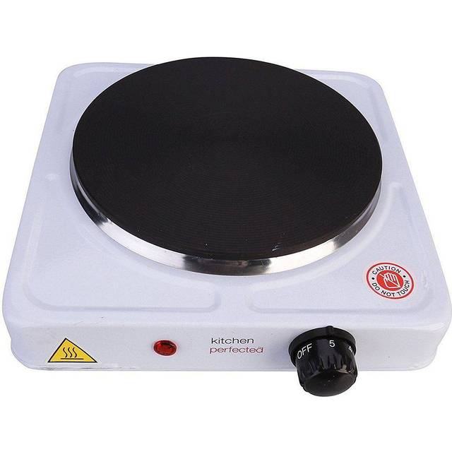 Lloytron E4102WH Kitchen Perfected Single Hotplate, White