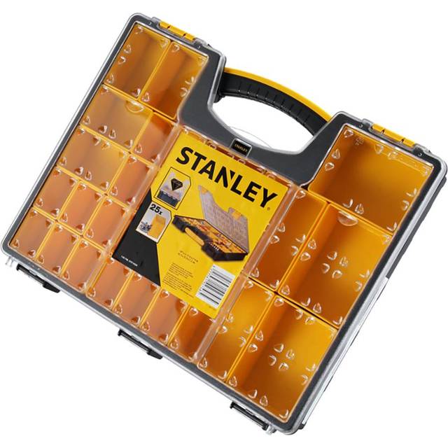 Stanley 1-92-748 Professional Organiser 25 Compartment - Black/Yellow